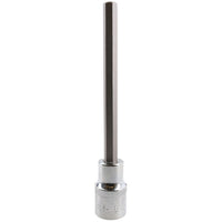 8mm Hex Allen Key Long Bit Internal Socket Metric 1/2" Drive 140mm Length Cr-V