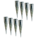 Fence Post Holder Support Drive In Spike Galvanised For 75mm or 100mm Posts