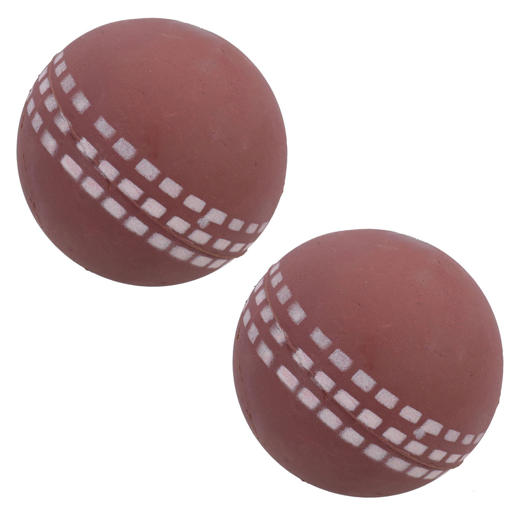 Dog Play Time Rubber Bouncy Small Cricket Ball Sports Ball 6cm 2PK