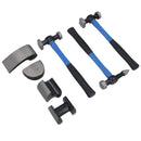 Karosseriehämmer und -wagen / Karosseriereparatursatz mit Fiberglasgriffen TE101