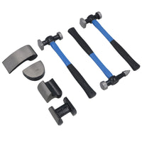 Karosseriehämmer und -wagen / Karosseriereparatursatz mit Fiberglasgriffen TE101