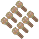 Boulons de roue de rechange M12 x 1,5 pour moyeux de remorque, lot de 8