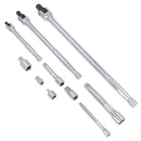 Mixed Drive Breaker Power Bar Extension and Adaptor Set 1/4in 3/8in 1/2in