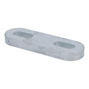 M10 U-Bolt Plate 31mm to 59mm Internal Width Thick Galvanised N-Bolt Backing