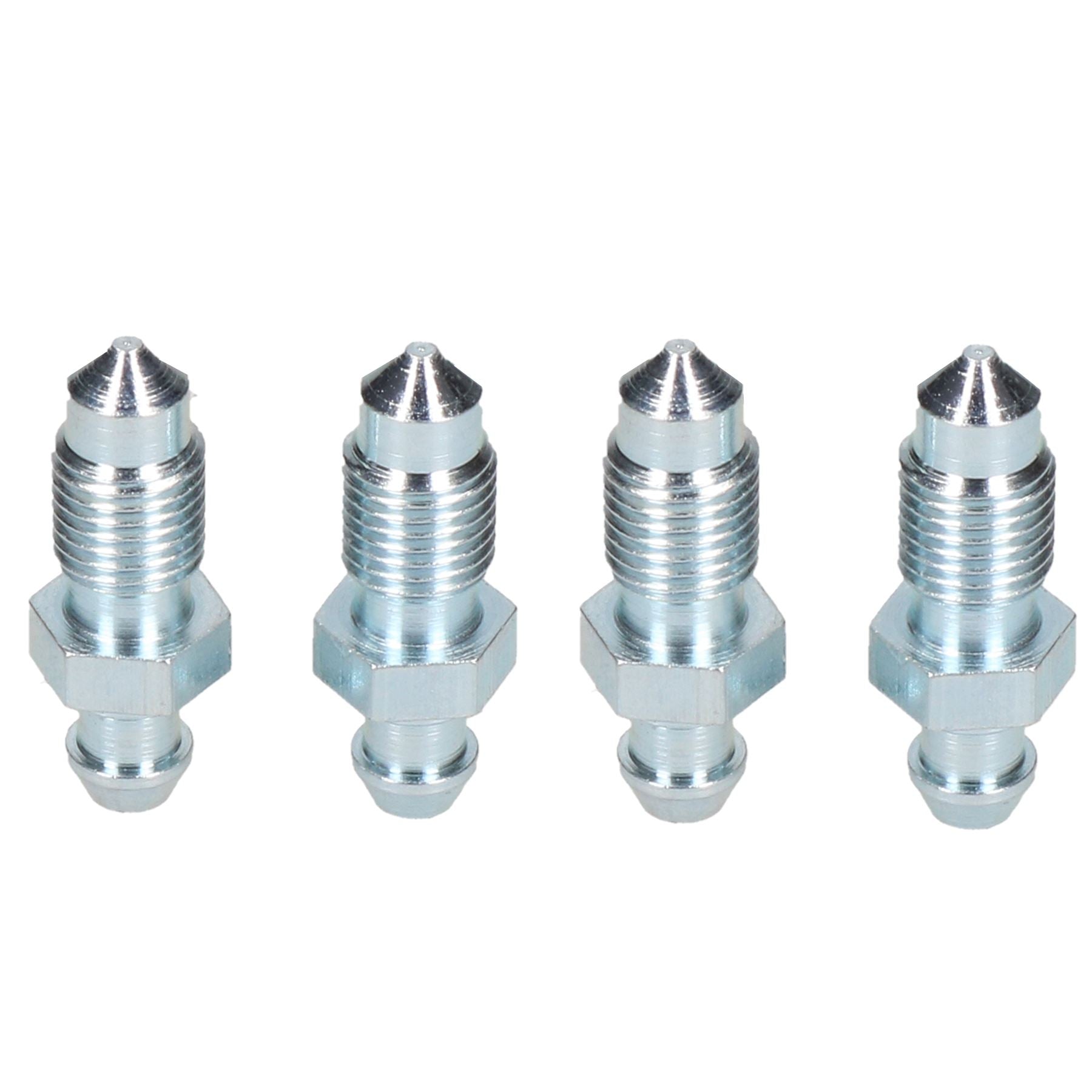 3/8" x 24 UNF  Steel Brake Caliper Bleeding Bleed Nipple Screw Bleedscrew 4pc