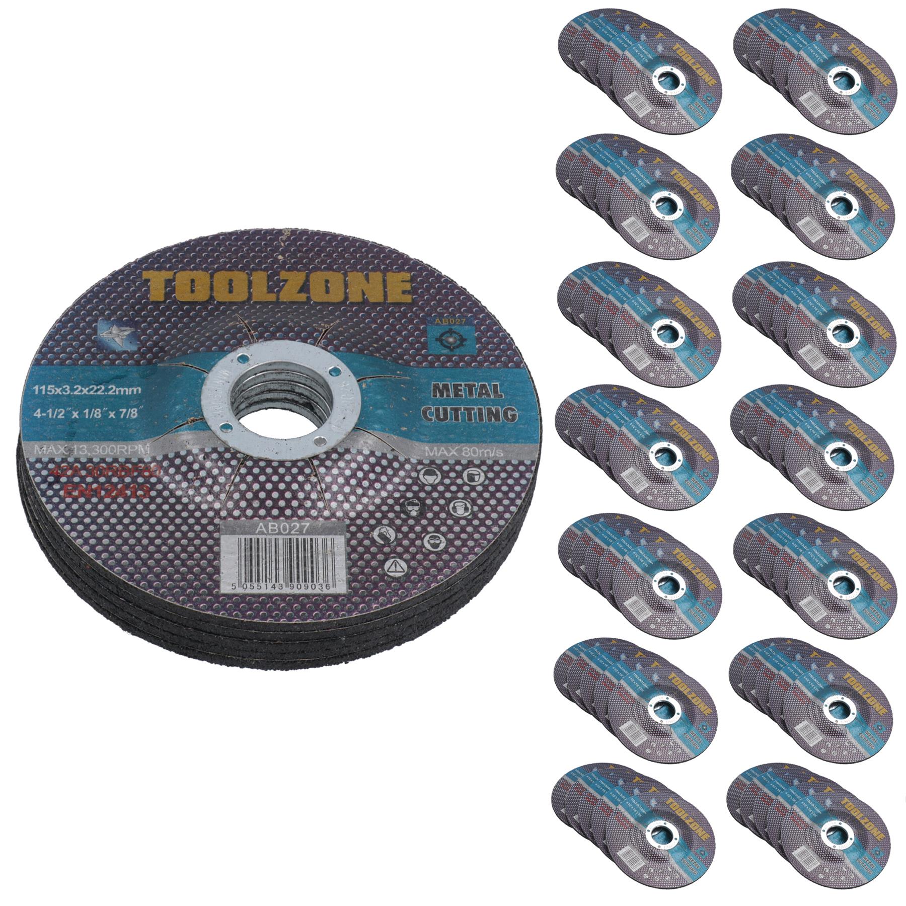 Metal Cutting Grinding 115mm / 4-1/2in. Angle Grinder Discs For Steel