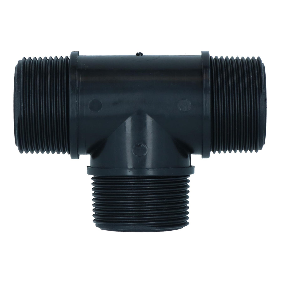 Polypropylene PP 1-1/4in BSP Male Threaded 90° Tee Piece Equal Tees