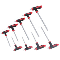 9-teiliger Torx-Stern-Sicherheitsschlüsselsatz mit T-Griff, manipulationssicher, T10 – T50, hohes Drehmoment