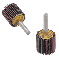 25mm 80 Grit Abrasive Flap Wheel Discs Sanding Rust Removal 6mm Shank