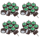 60 Grit 50mm Flap Wheel Disc Abrasive Sanding Pads For Drills Grinders 6mm Shank