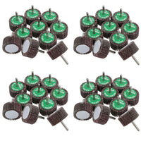 60 Grit 50mm Flap Wheel Disc Abrasive Sanding Pads For Drills Grinders 6mm Shank