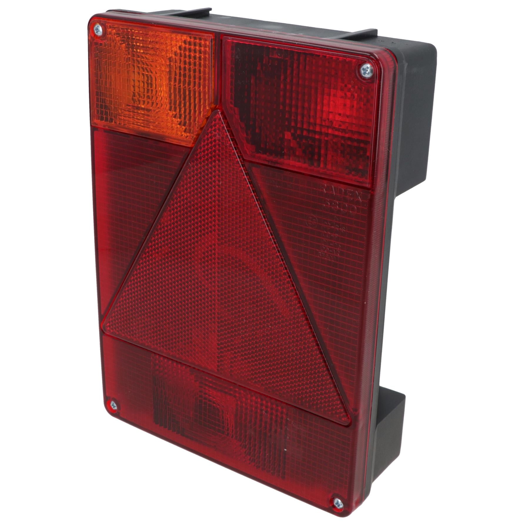 Anhängerleuchte Radex links für Ifor Williams &amp; Indespension Lampe 5 polig Stecker