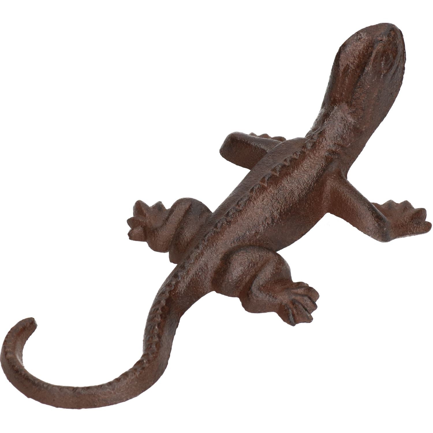 Gecko Lizard Garden Sculpture Ornament Statue Metal Decoration Animal Lawn