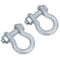 Galvanised Bow Shackle Safety Pin 1-1/4in (31mm) 12T to US Fed Spec