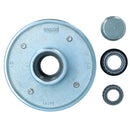 Trailer Wheel Hub 5.5" (139.7mm) PCD Bearings Wheel Bolts & Cap Indespension
