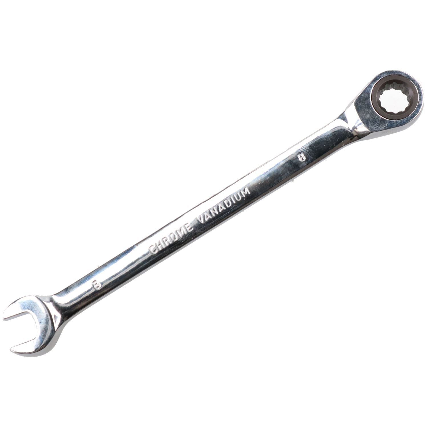 8mm Metric Ratchet Combination Spanner Wrench 72 Teeth Reversible