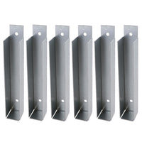 Gravel Board Clip 25mm x 150mm Fence Panel Holder Mounting Bracket