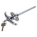 Chrome Locking Tee T Handle Latch Catch Classic Car Trailer Truck