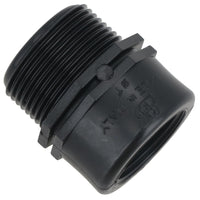 Polypropylene PP Threaded Reducing Socket Male – Female 1-1/4in – 1in BSP