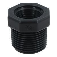Polypropylene PP 3/4in – 1/2in Female – Male Pipe Threaded Reducing Bush