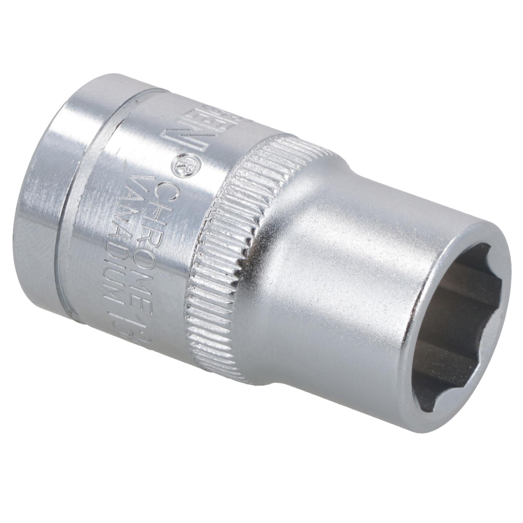 Douille hexagonale simple peu profonde à 6 pans, métrique, 1/2" 13 mm, Bergen