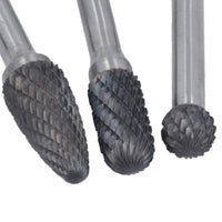Erweiterter pneumatischer Stabschleifer, 1/4 Zoll Spannzange, 25.000 U/min, 5 Zoll Schaft + 7 kurze Rotationsbohrer