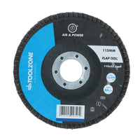 120 Grit Flap Discs Fine Grade Aluminium Oxide Sanding Removal Type 29