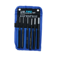 Parallel pin punch set (6 pcs) by BERGEN AT726
