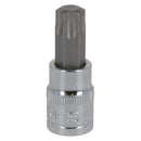 T55 Male Torx Bit Star Socket 3/8" Drive Standard Internal Chrome Vanadium Steel