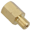 Brass Brake Pipe Union Fitting Adaptor Metric M10 Male – M12 Female