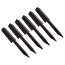 Garden Double Sleeper Corner Support Stake Spike Fastener Brown 670mm Long