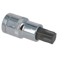 T60 Male Torx Bit Star Socket 1/2" Drive Standard Internal Chrome Vanadium Steel