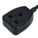 Retractable Automatic Wall Mounted Electrical Extension Lead Cable 15m UK Plug