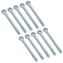 M10 140mm Eye Bolt Single Bolt Zinc Plated Threaded Rings DIN444 Catenary Wire
