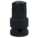 1/2in Drive Male Torx Star Impacted Impact Shallow Stubby Socket T55 – T100