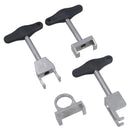 Kit de démontage de bobine d'allumage 4 pièces Kit de démontage/installation de bougie d'allumage Audi VW AN004