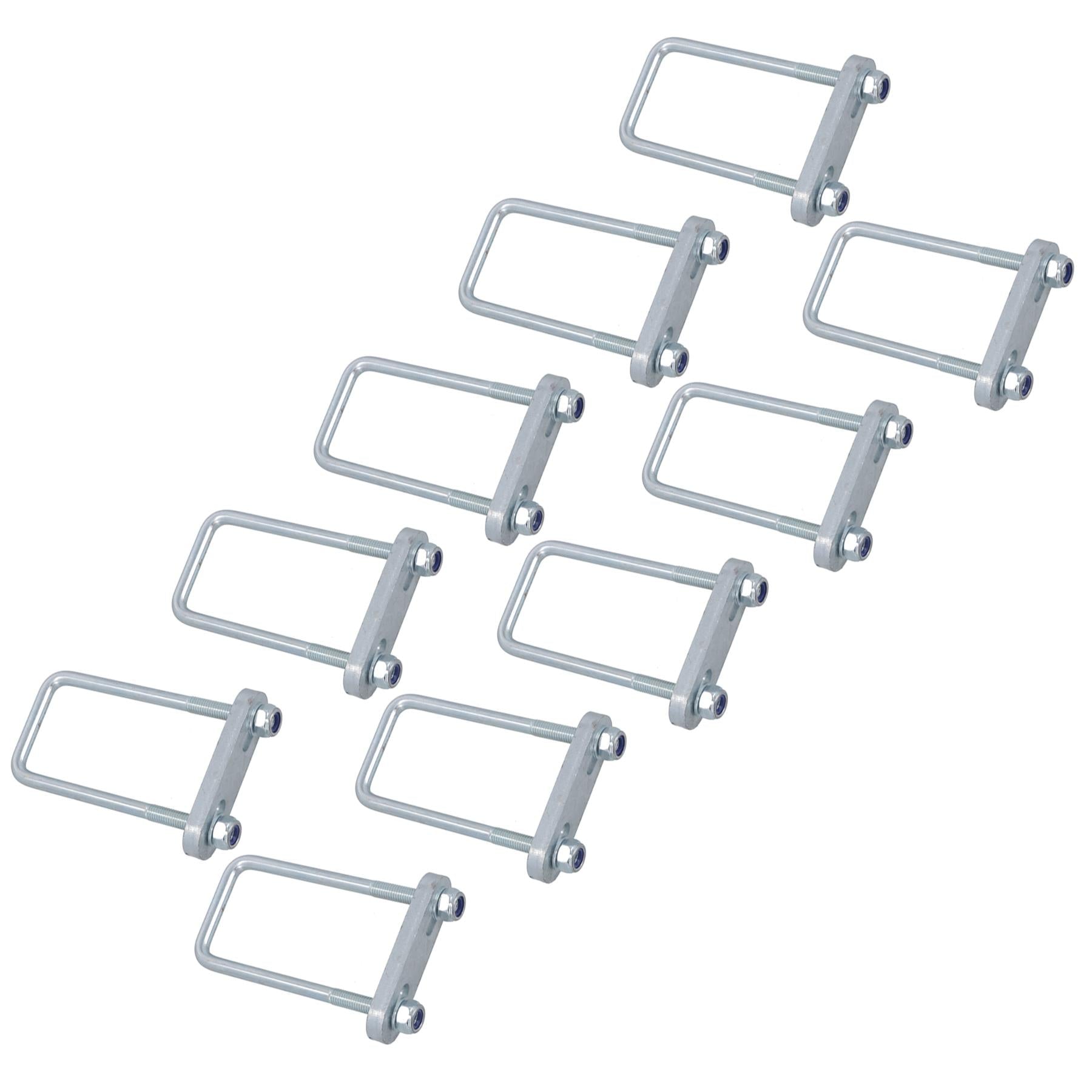 M10 U-Bolt 56mm x 140mm With Plates High Tensile for Boat Trailers