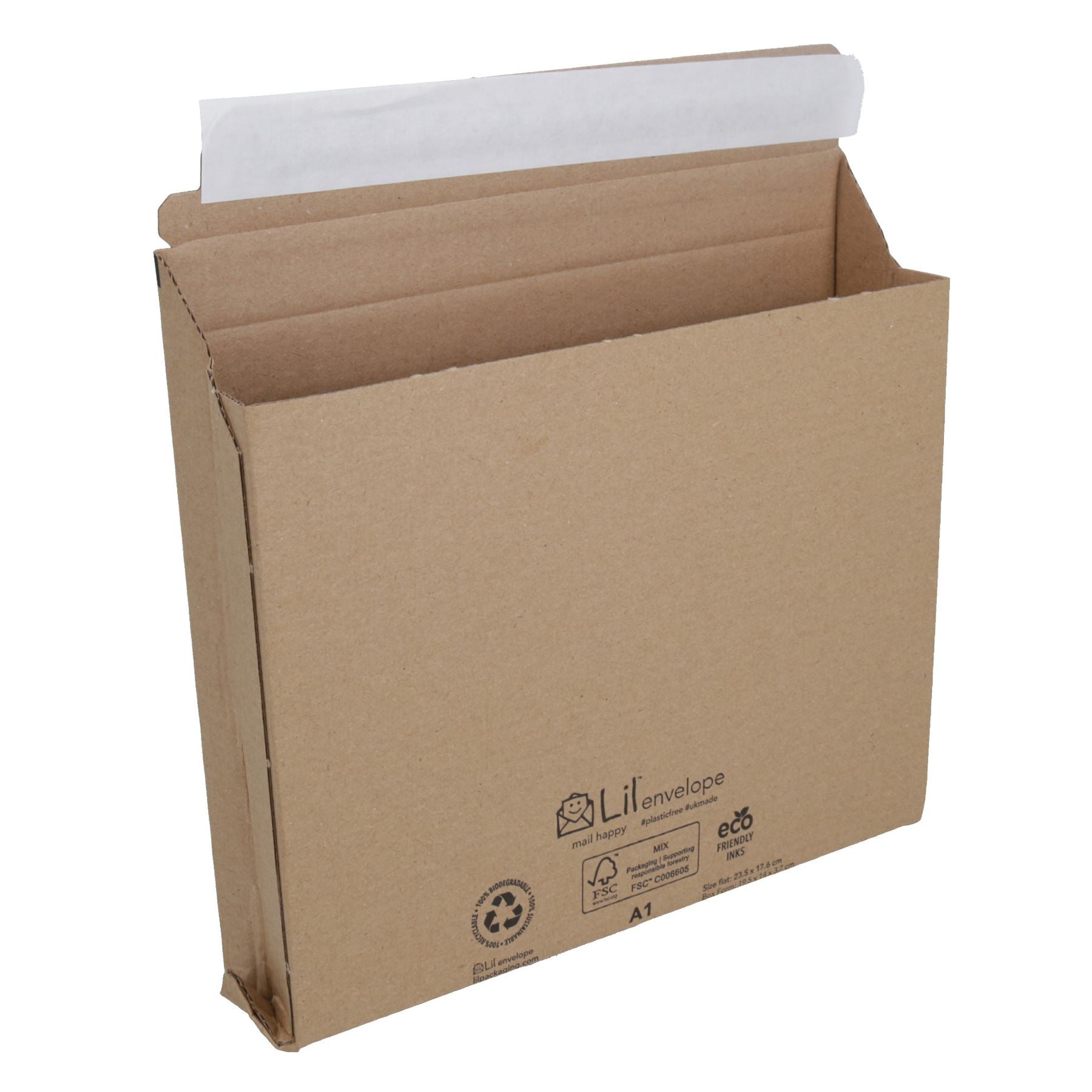 Cardboard Envelopes Mailer for Royal Mail PIP Larger Letter Postal Mailers Sml-Lge