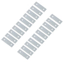 50mm Straight Mending Fixing Plate Angle Bracket L Shape Reinforcing Repairing