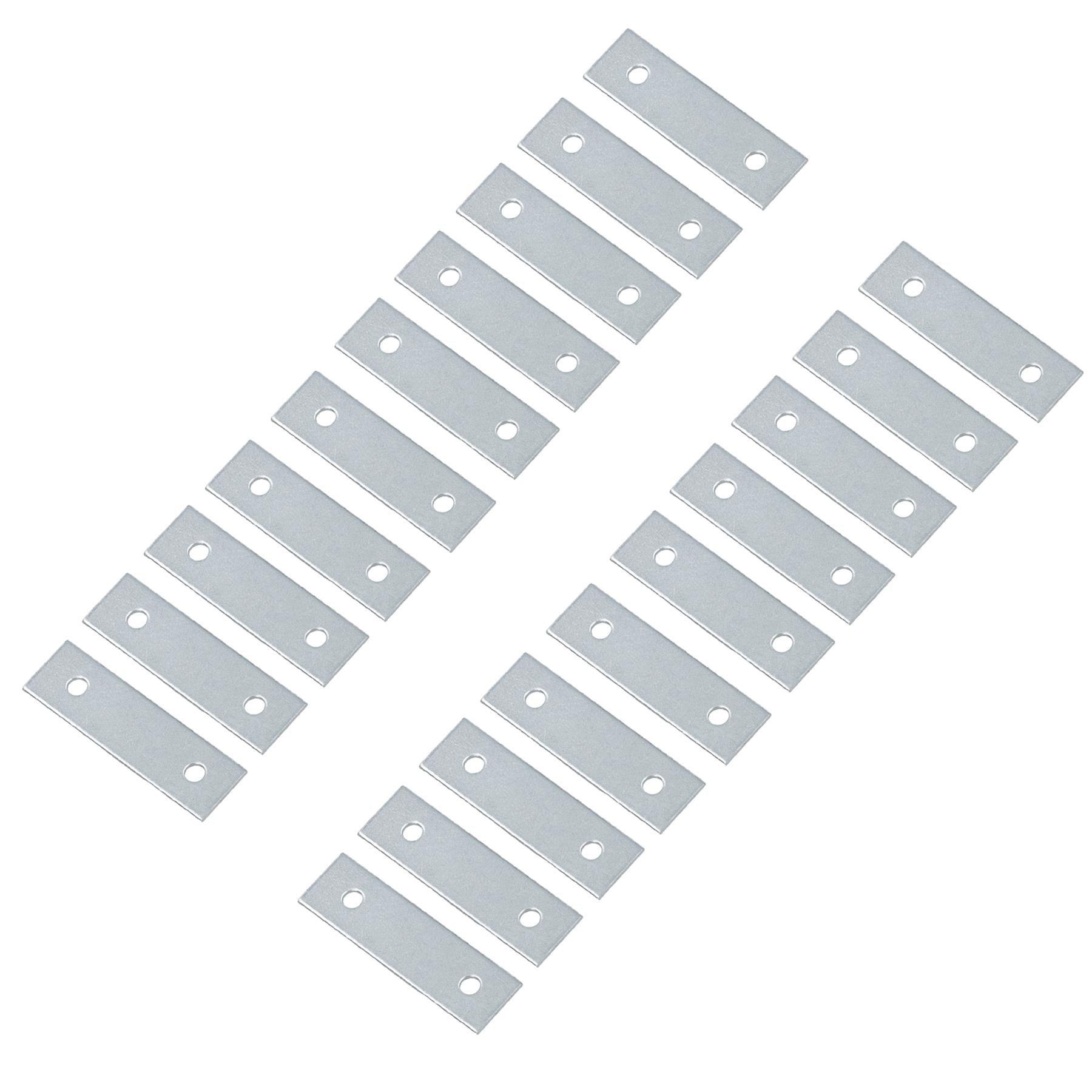 50mm Straight Mending Fixing Plate Angle Bracket L Shape Reinforcing Repairing