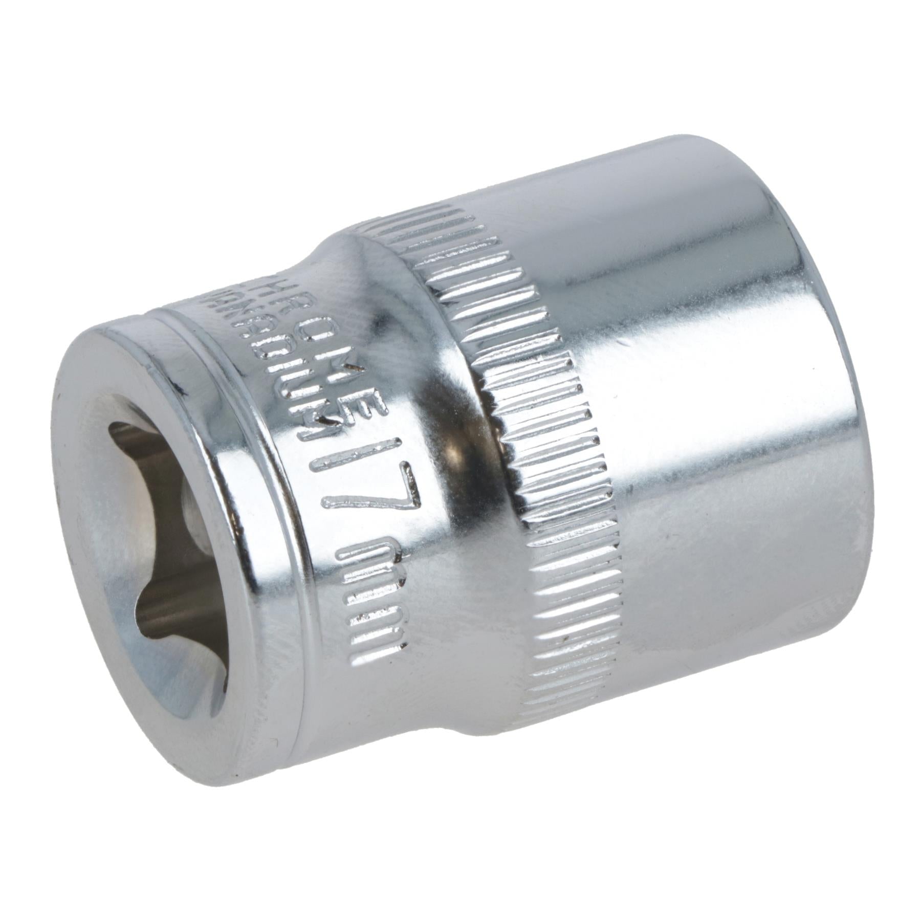 17mm 3/8" Drive Shallow Metric Socket Single Hex / 6 sided Bergen