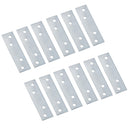 76mm Straight Mending Fixing Plate Angle Bracket L Shape Reinforcing Repairing