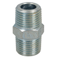 1/2" BSP Male to Male Air Line Hose Compressor Fitting / Union 2 PACK FT052
