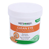 600PK Dog Puppy Pet Eye Cleaning Round Pads Wipes Tear Stain Remover