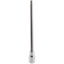 7mm Hex Allen Key Long Bit Internal Socket Metric 1/2" Drive 200mm Length Cr-V