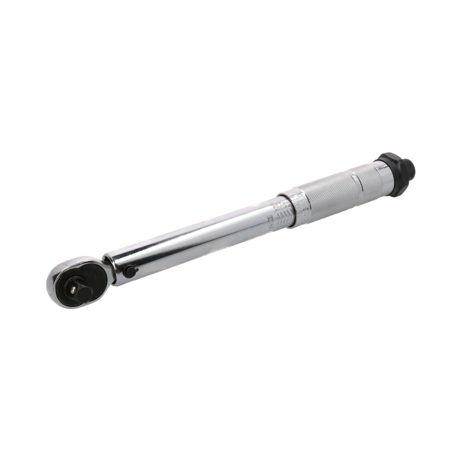 3/8" Drive Click Torque Ratchet Wrench 5 - 25Nm / 4 - 18 ft/lbs Fully Adjustable