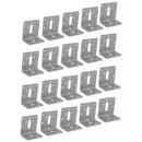 Stainless ABL Angle Bracket Corner Fastener Plate 60mm x 40mm x 60mm
