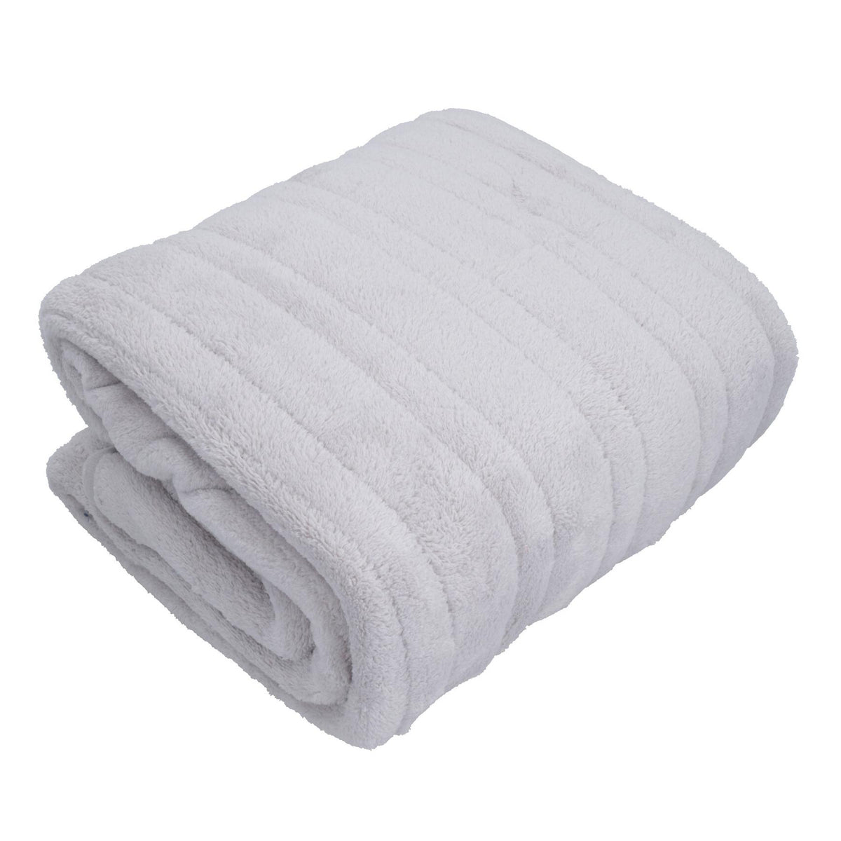 Couverture chauffante électrique en polaire à contrôle de la chaleur, lavable en machine, 120 W