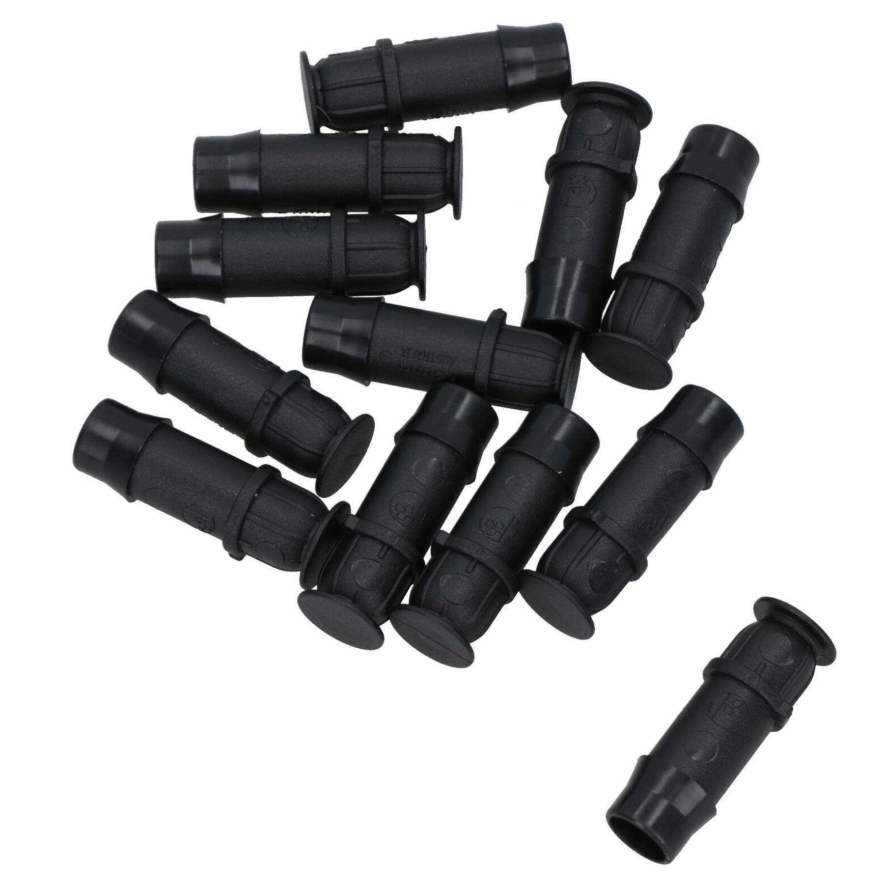 Hozelock End Plugs Caps For 13mm Micro Irrigation Garden Hose Watering 12pc