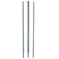 Long SDS Plus Drills 600mm Masonry Drills 12mm, 16mm & 24mm TE698